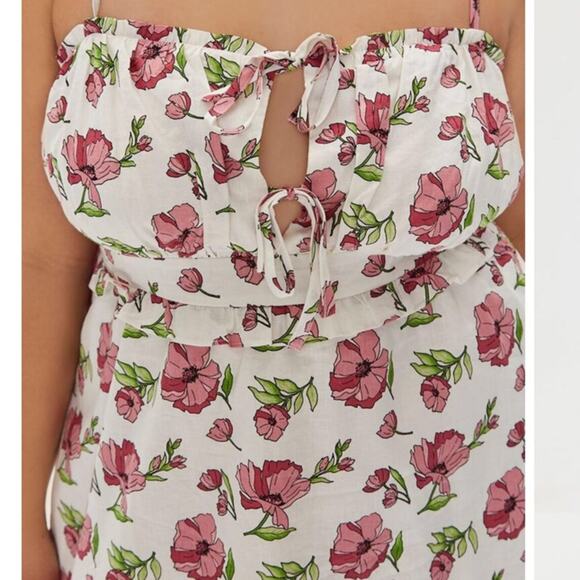 NWT Forever 21 Floral Print Dress Size 3X - Picture 2 of 16